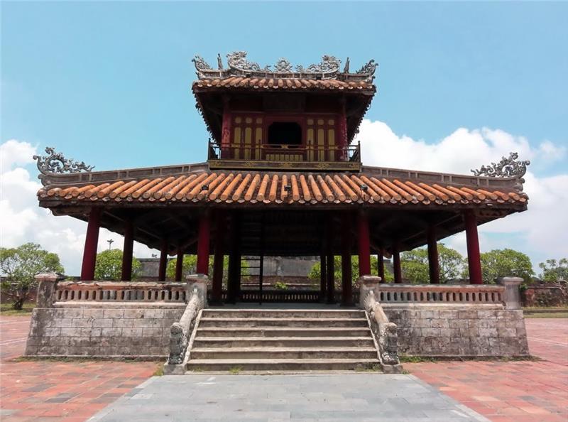 Pavilion of Edicts in Hue Citadel