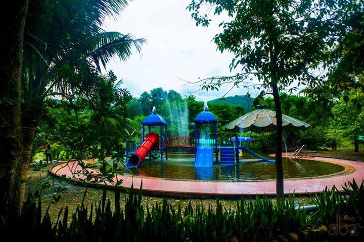 Multifunctional lake at Alba Thanh Tan Hot Springs