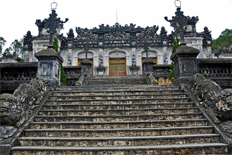 Khai Dinh Tomb facade