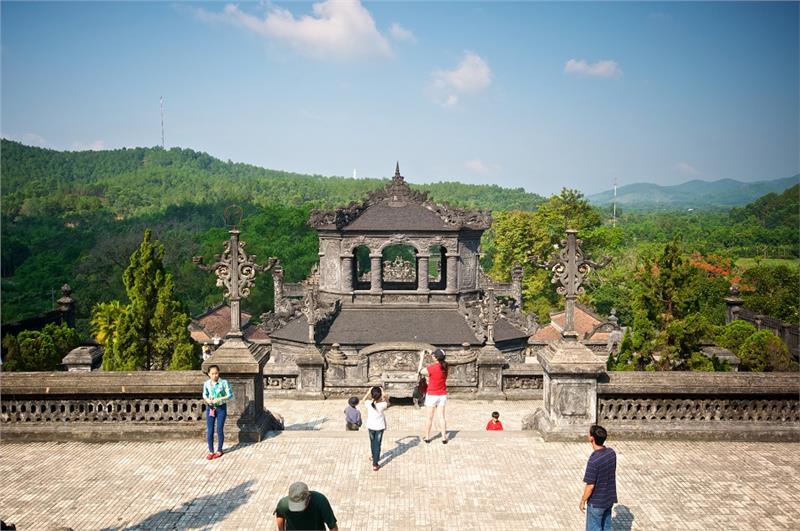Surroundings in Khai Dinh Tomb