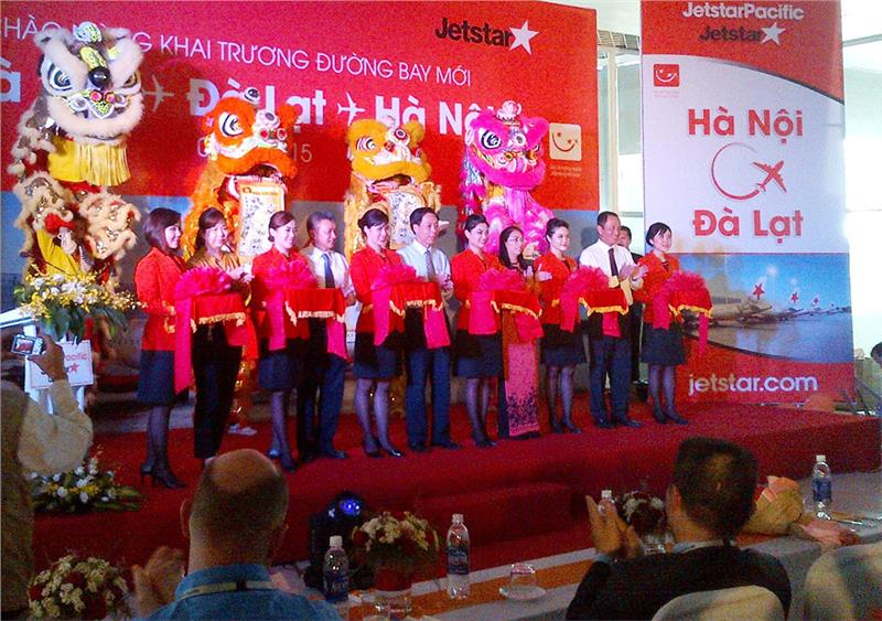 First Jetstar Pacific Hanoi - Dalat, Phu Quoc flights launched