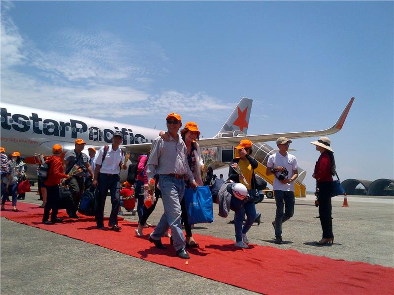 First Jetstar Pacific Ho Chi Minh - Chu Lai flight operated