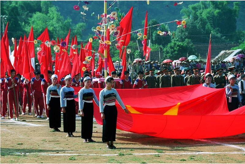 A festival in Mai Chau