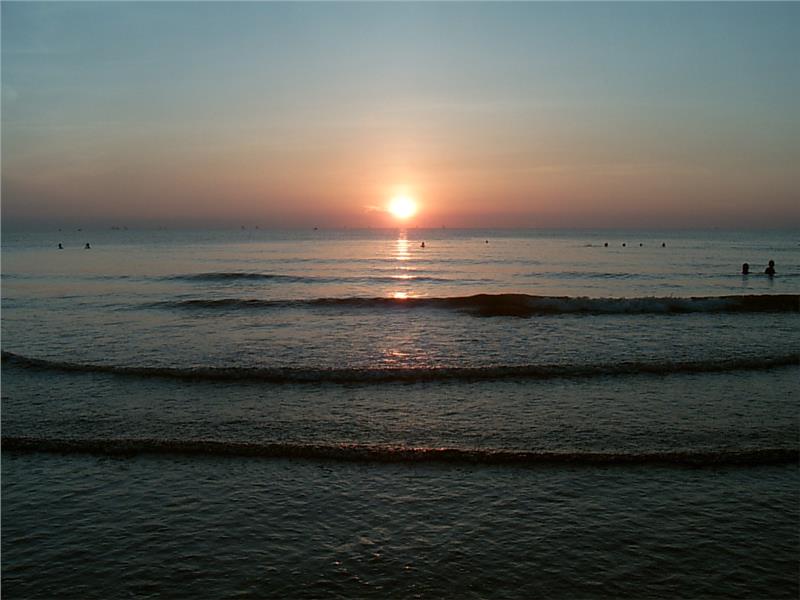 Sunrise at Cua Lo Beach