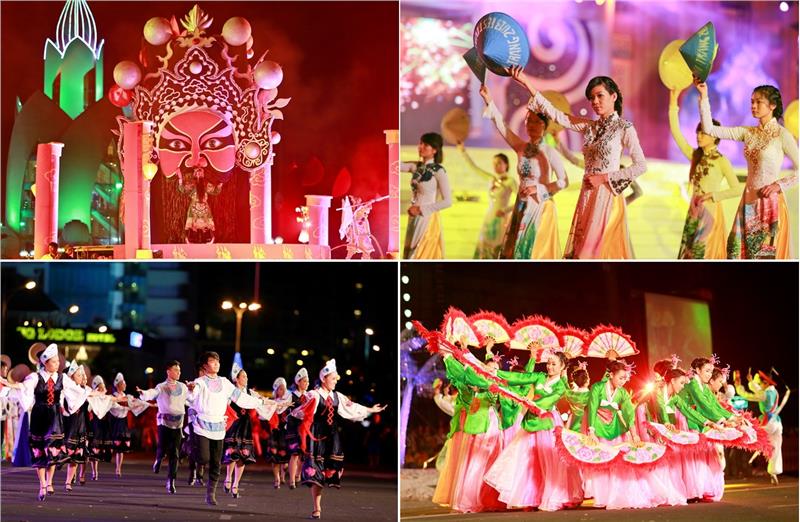 Art performances in Nha Trang Sea Festival