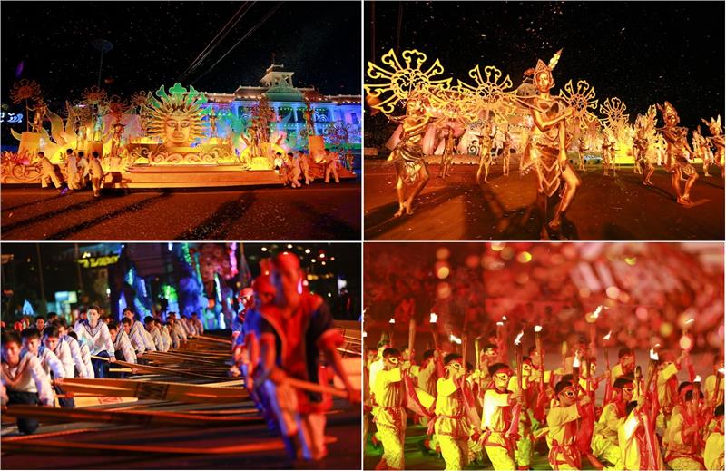 Street parades in Nha Trang Sea Festival