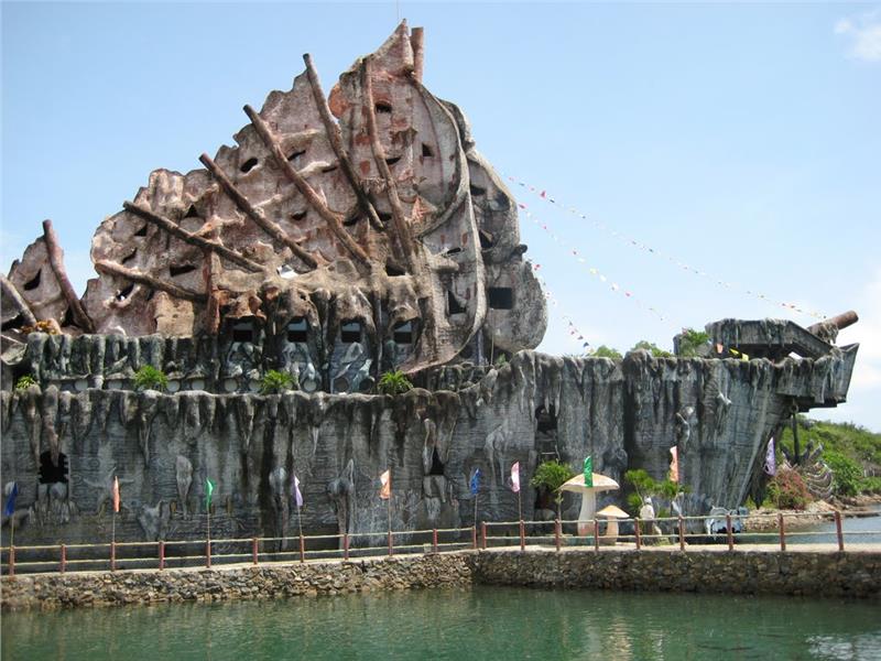A corner of Tri Nguyen Aquarium