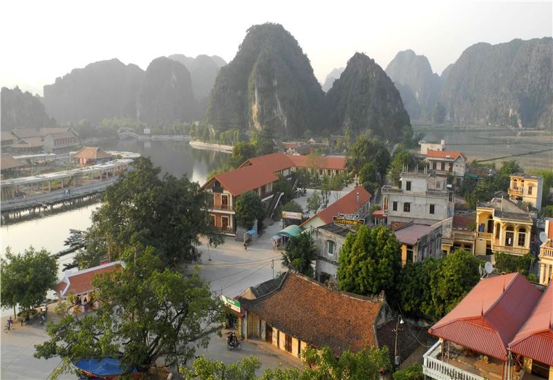 A view of Ninh Binh