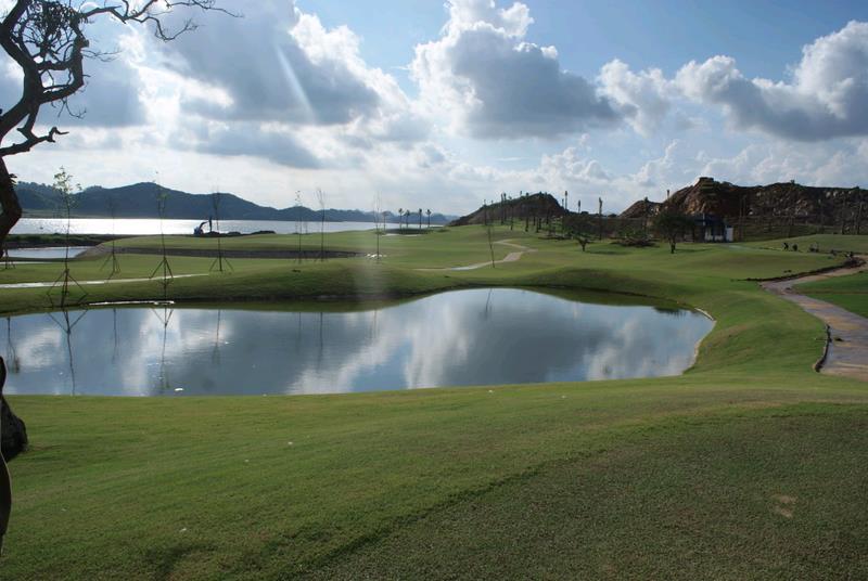 Royal Golf Course near Yen Thang Lake