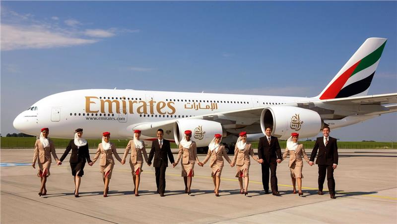 Emirates Cabin Crew team