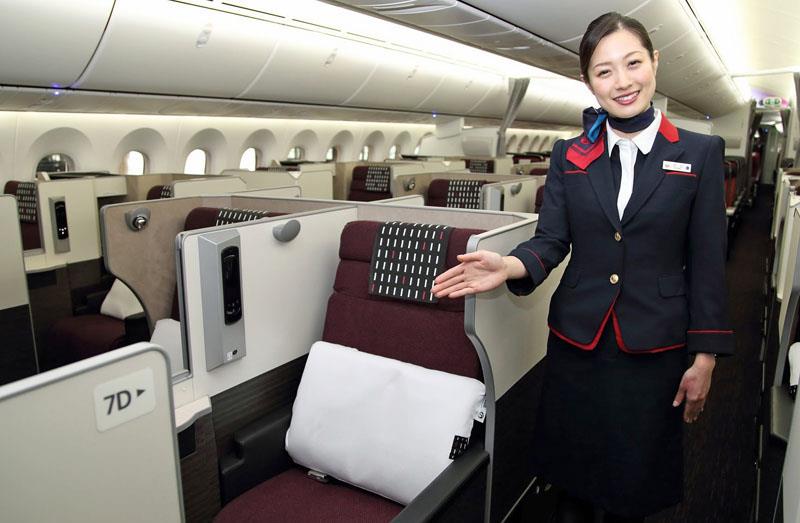 Japan Airlines Boeing 787 Business Class