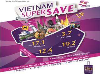 Thai Airways ticket promotion on 55th birthday anniversary 