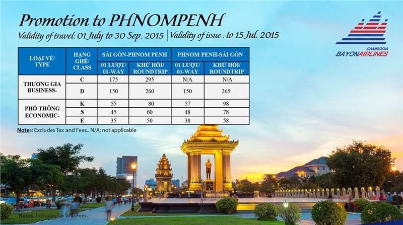 Ticket promotion SGN - PHN