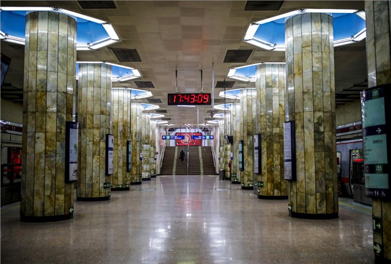 Subway Tunnel in Beijing