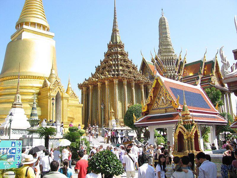 Temple of the Emerald Buddha in Phra Nakhon, Bangkok