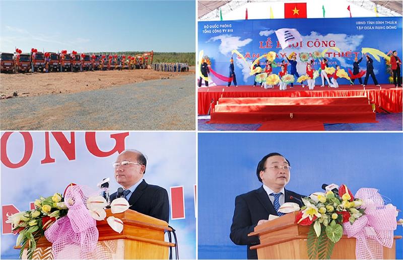 Breaking ground ceremony of Phan Thiet Airport