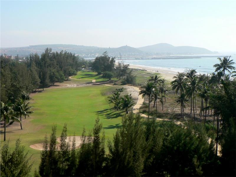 A scene of Ocean Dunes Golf Club in Phan Thiet
