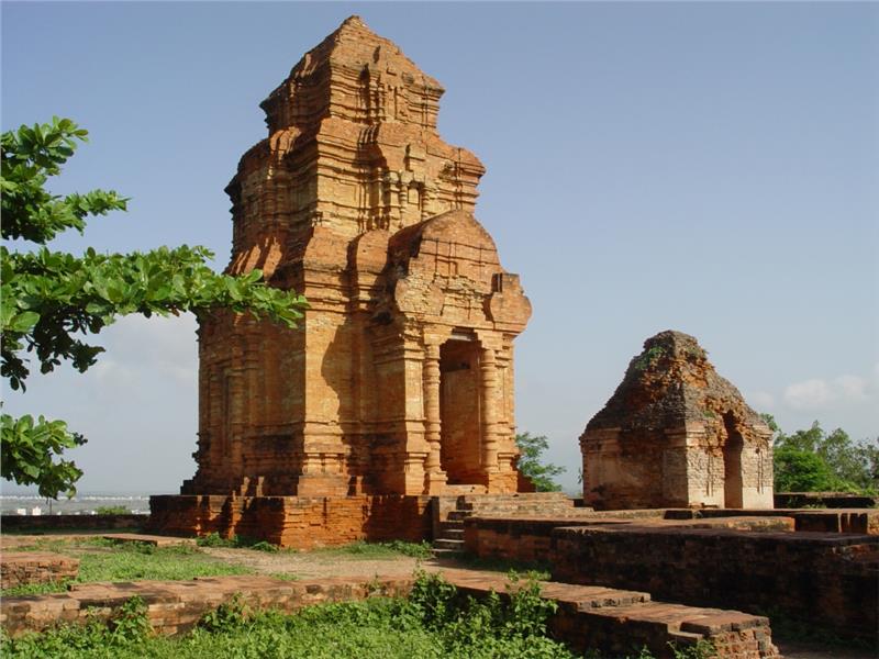 Cham tower in Phan Thiet