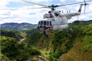Phong Nha - Ke Bang has the first helicopter tourism service