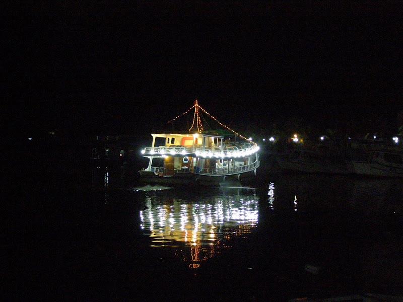 Boat serves squid fishing Phu Quoc 