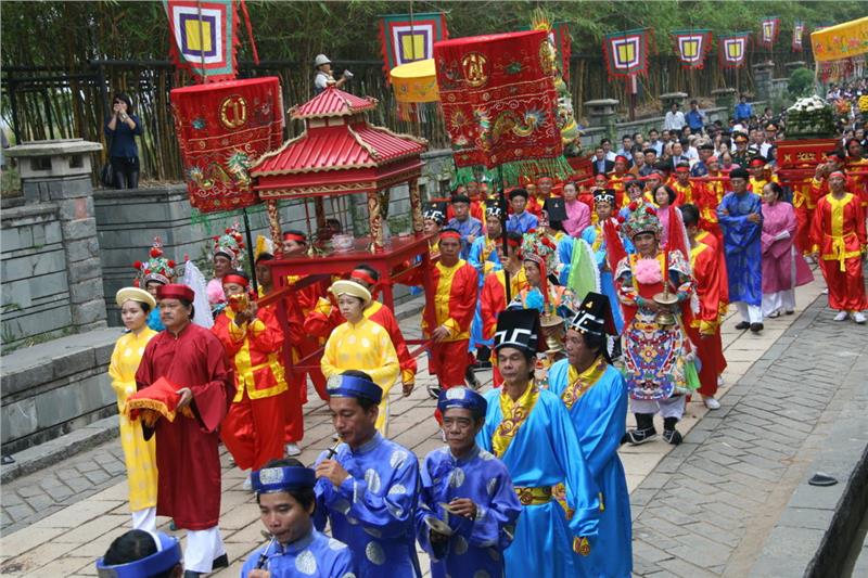 Traditional Activities in Hung King Festival