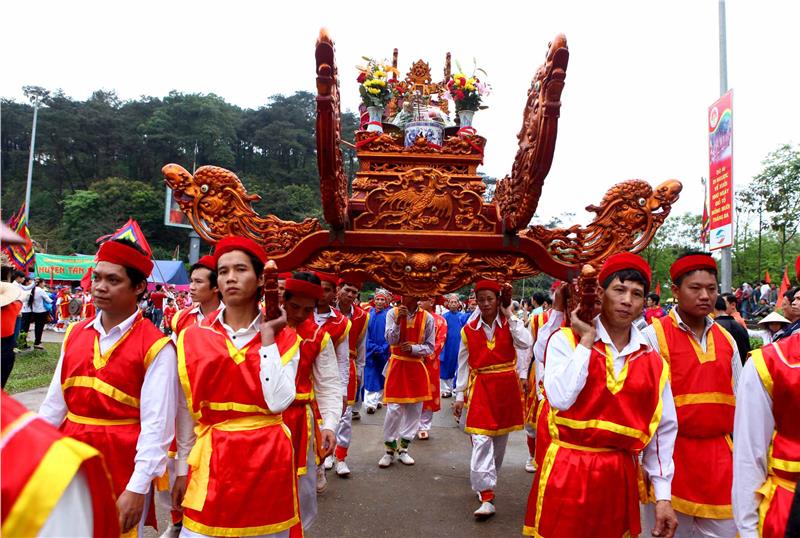Traditional Rituals in Hung King Festival