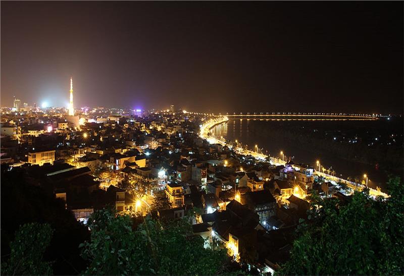 Tuy Hoa City at night