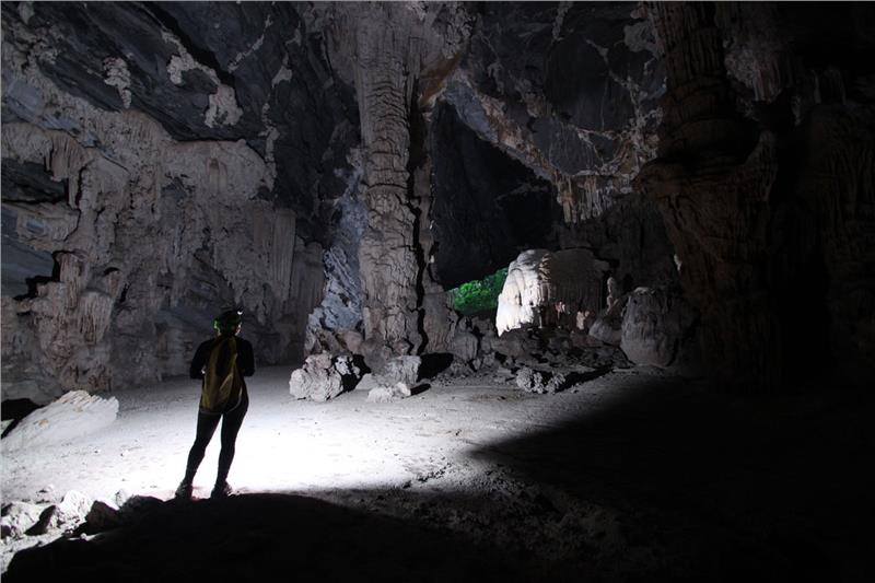 Inside Tu Lan Cave
