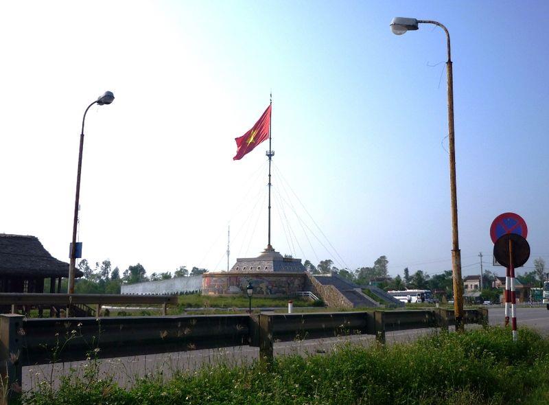 Flagpole frontiers in Quang Tri