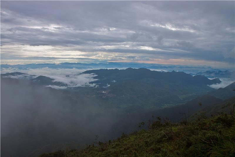View from Fansipan Peak