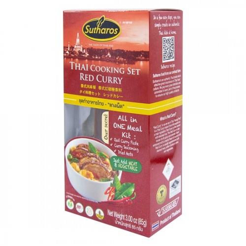 Gia Vị Cà Ri Đỏ Sutharos 85g Thái Lan