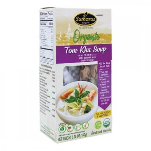 [Organic] Gia Vị Nấu Món Gà Nấu Riềng Tom Kha Organic Sutharos 180g Thái Lan