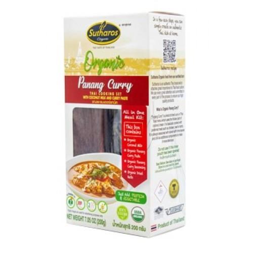 [Organic] Gia Vị Nấu Món Cà Ri Panang Organic 200g Sutharos Thái Lan