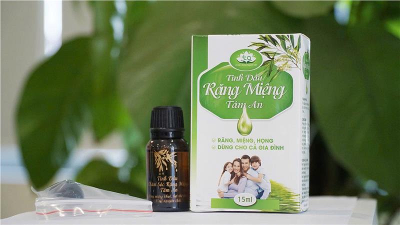 Tinh dầu răng miệng Tâm An 15ml