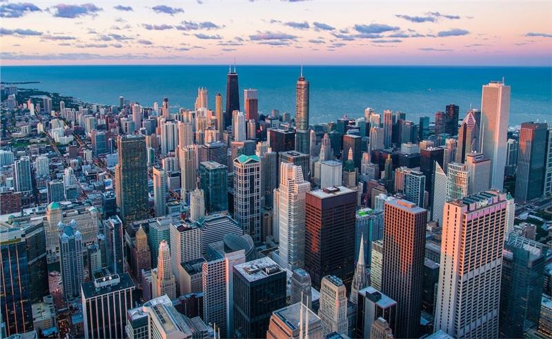 Mua Sim Mỹ du lịch thành phố Chicago