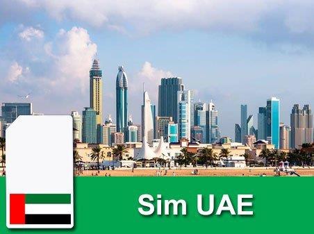 Sim du lịch Các Tiểu Vương Quốc Ả Rập - 10 ngày - 1GB - 4G - SA06