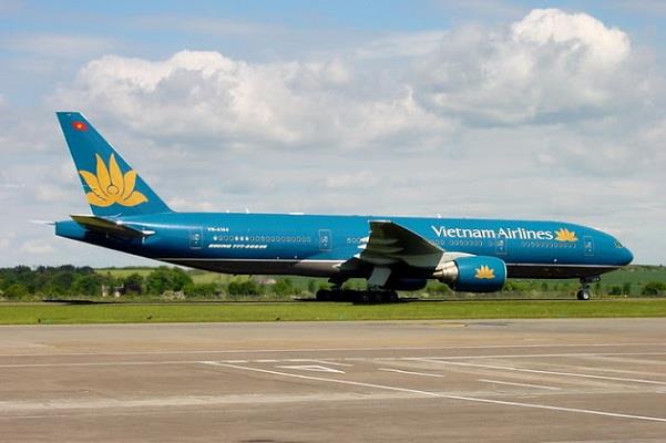 Vietnam Airlines in Tho Xuan Airport