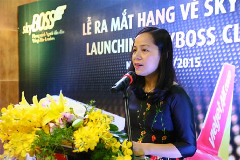 Mrs. Nguyen Thi Thuy Binh - Vice General Director of VietJet