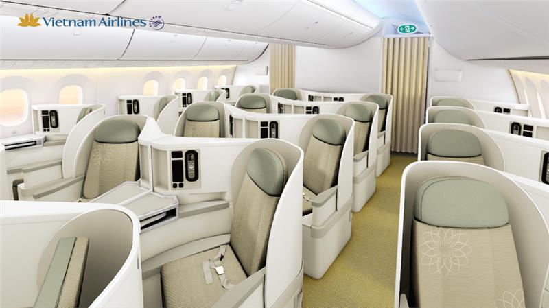 Inside Boeing 787 Dreamliner Vietnam Airlines