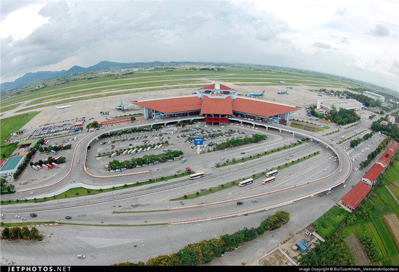 Noi Bai International Airport in Hanoi