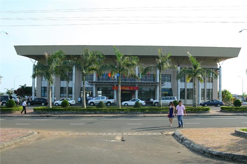 Facade of Pleiku Airport