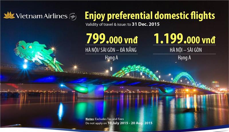 Vietnam Airlines domestic promotion