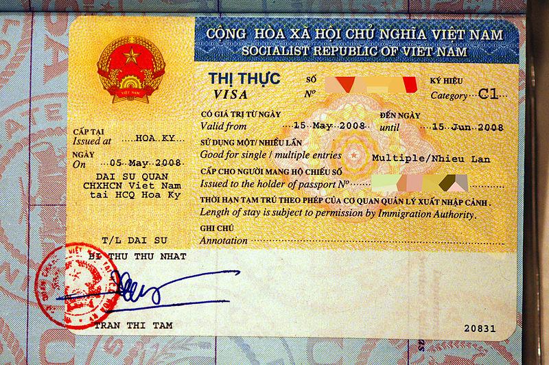 Visit Visa to Vietnam