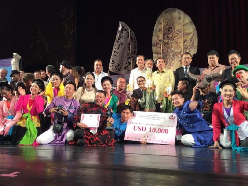 Vietnam get first prize in Harmony World Puppet Carnival