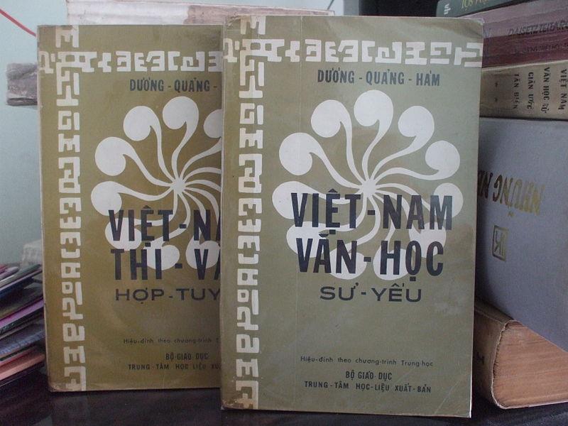 Works on history of Vietnam literature by Duong Quang Ham