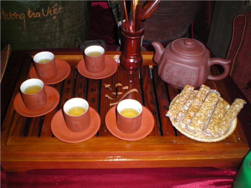 Vietnamese tea style