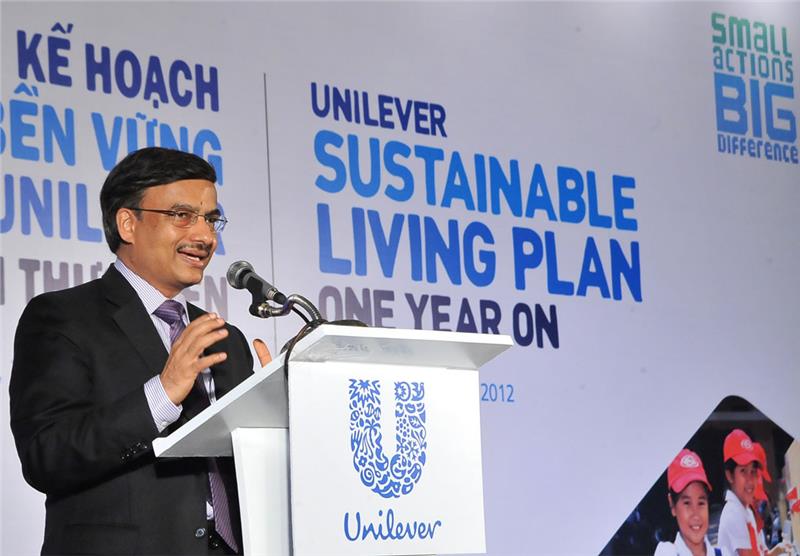 An anual ceremoney of Unilever Vietnam