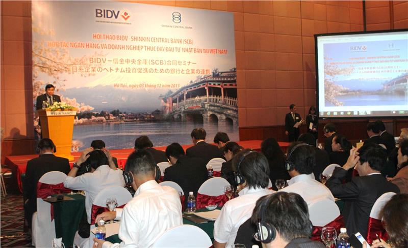 BIDV - Shinkin Central Bank Workshop to promote Japanese investment in Vietnam