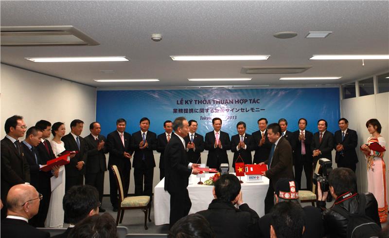 Japan - Vietnam cooperation ceremony