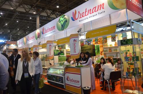 Vietnam agricultural products displayed in SIAL Paris 2014
